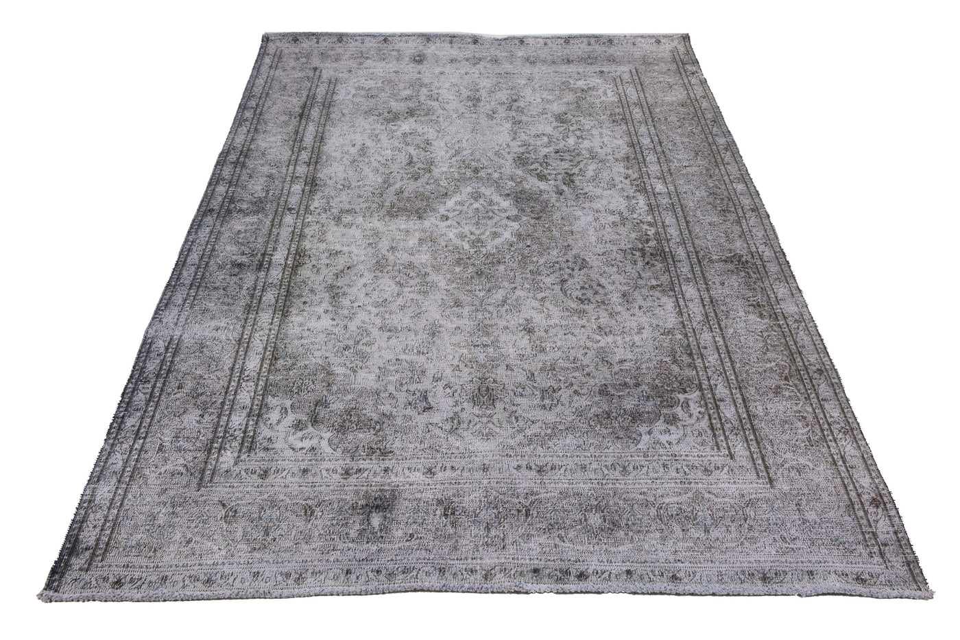 Vintage Overdyed Persian Rug – Pearl Patina