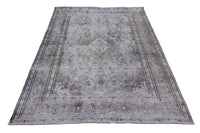 Vintage Overdyed Persian Rug – Pearl Patina