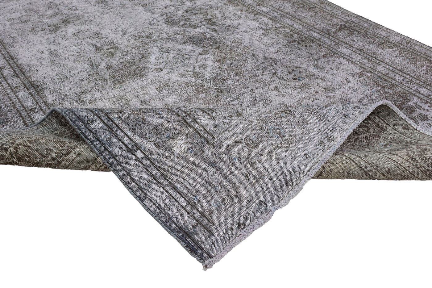 Vintage Overdyed Persian Rug – Pearl Patina