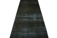 OVERDYED Vintage Persian Runner, 105 x 390 cm