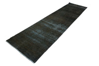 OVERDYED Vintage Persian Runner, 105 x 390 cm