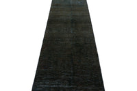 OVERDYED Vintage Persian Runner, 85 x 390 cm