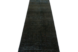OVERDYED Vintage Persian Runner, 85 x 390 cm