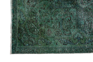 OVERDYED Vintage Persian Rug, 156 x 225 cm