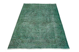 OVERDYED Vintage Persian Rug, 156 x 225 cm