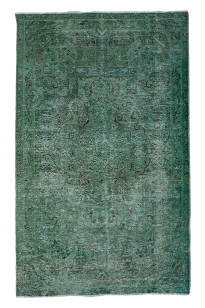 OVERDYED Vintage Persian Rug, 156 x 225 cm