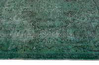 OVERDYED Vintage Persian Rug, 156 x 225 cm