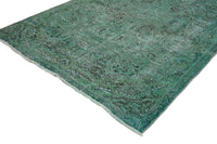 OVERDYED Vintage Persian Rug, 156 x 225 cm