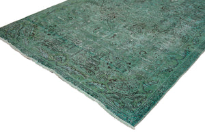 OVERDYED Vintage Persian Rug, 156 x 225 cm