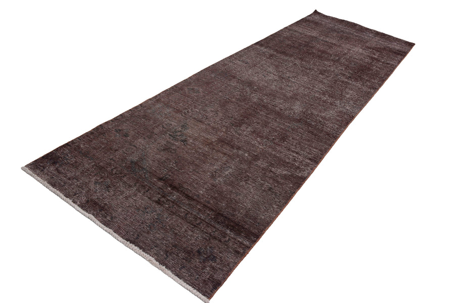 OVERDYED Vintage Persian Runner, 130 x 390 cm
