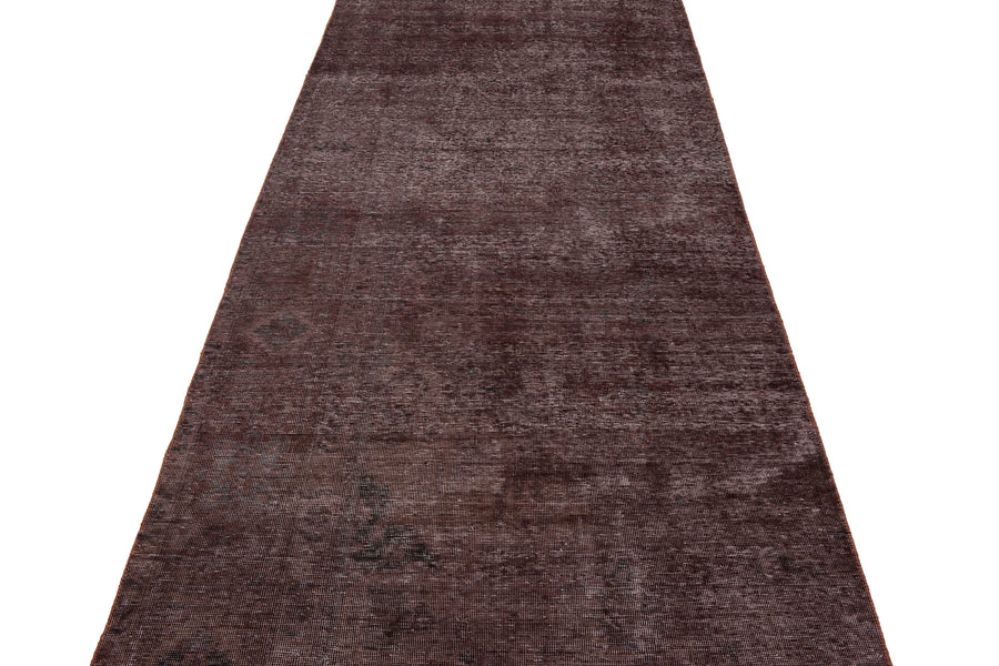 OVERDYED Vintage Persian Runner, 130 x 390 cm