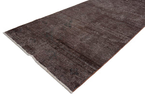 OVERDYED Vintage Persian Runner, 130 x 390 cm