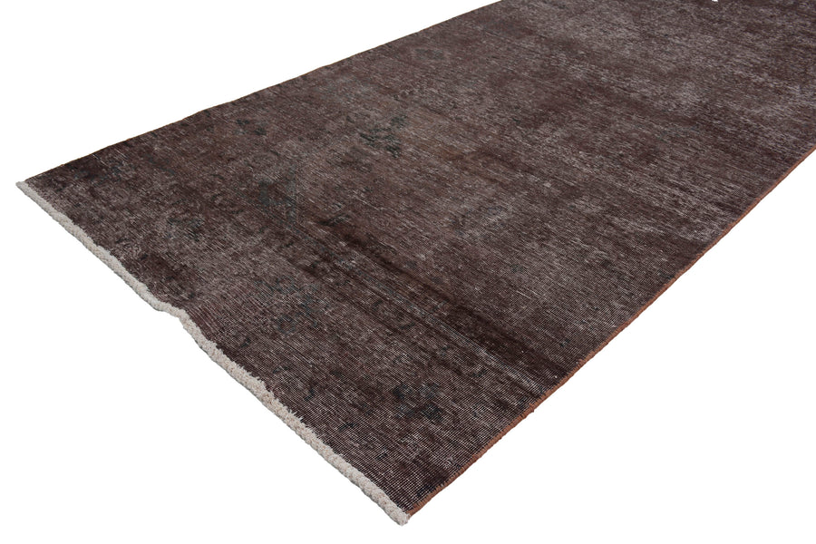 OVERDYED Vintage Persian Runner, 130 x 390 cm