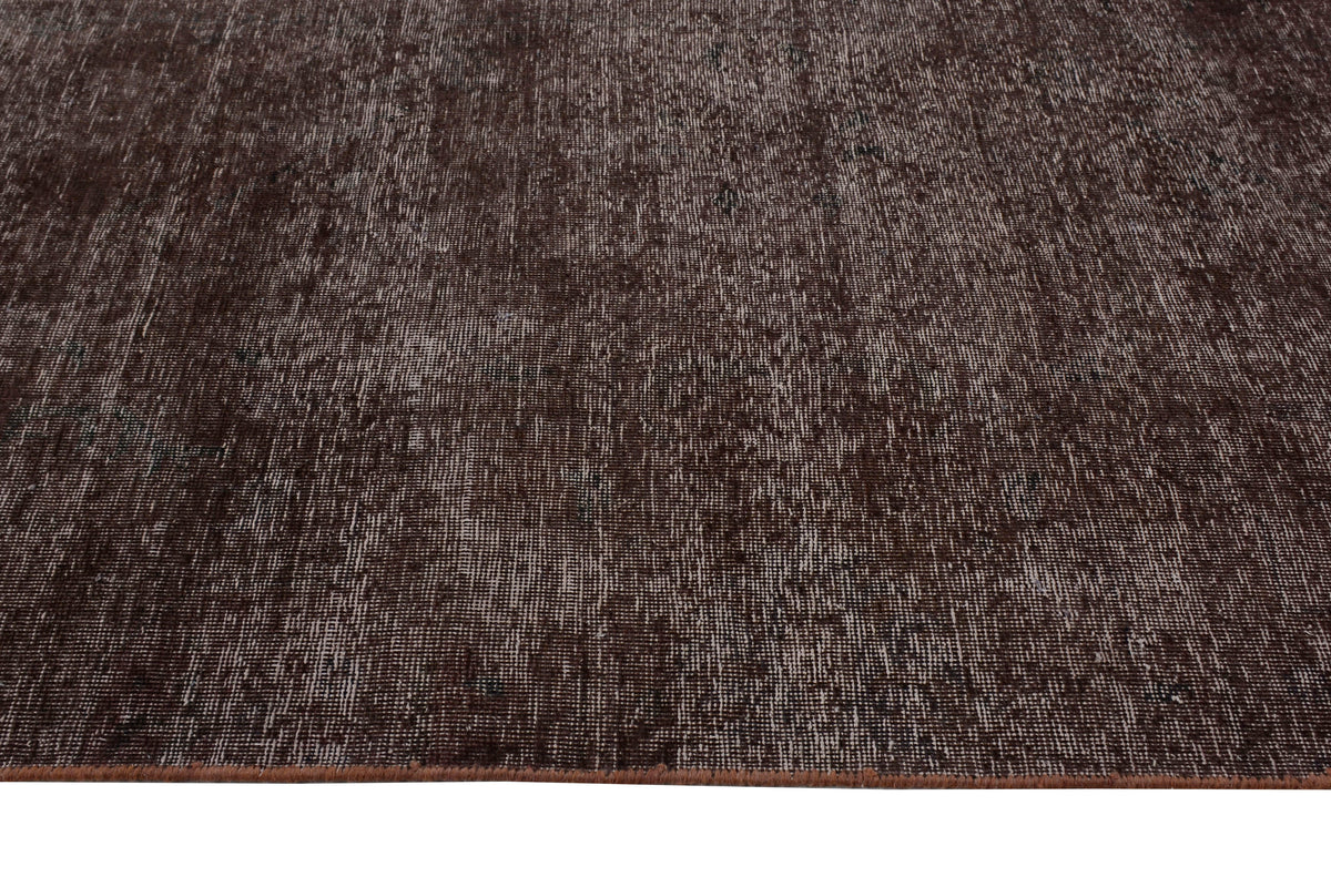 Vintage Overdyed Runner Rug – Coal Patina