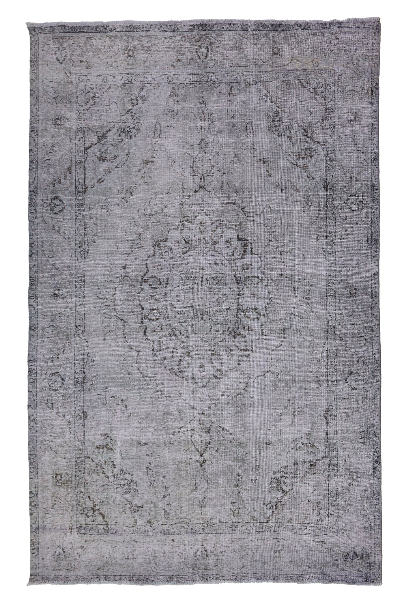 Vintage Overdyed Persian Rug – Dove Mirage
