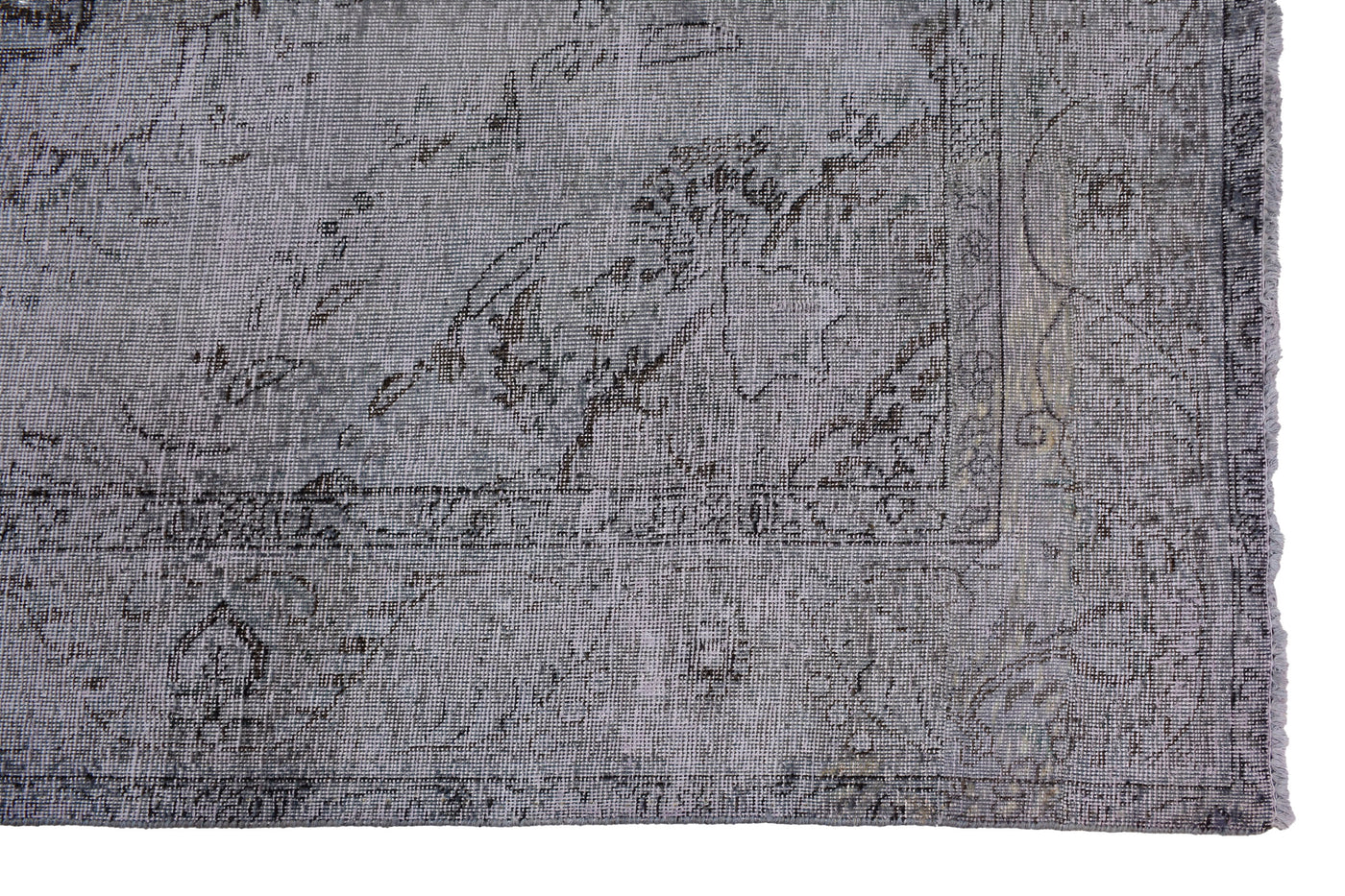 Vintage Overdyed Persian Rug – Dove Mirage