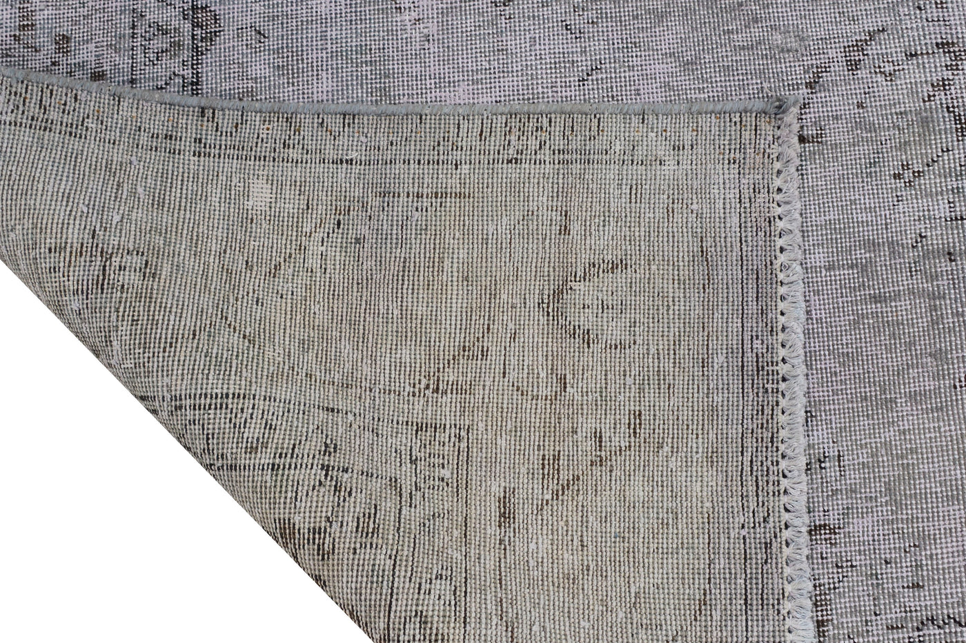 Vintage Overdyed Persian Rug – Dove Mirage