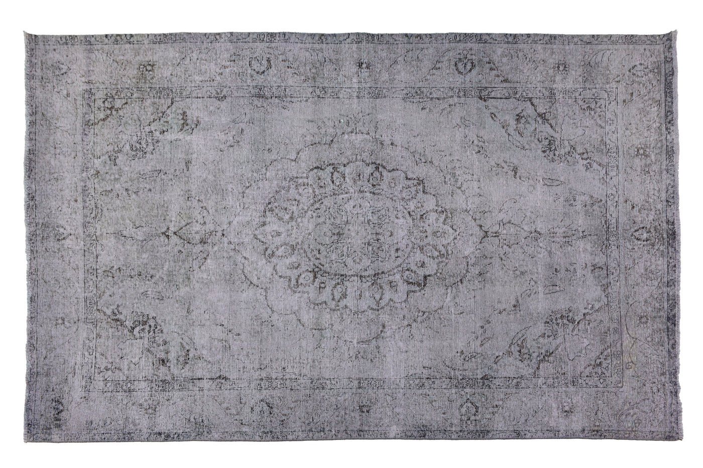 Vintage Overdyed Persian Rug – Dove Mirage