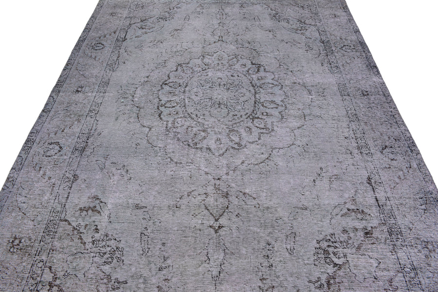 OVERDYED Vintage Persian Rug, 197 x 285 cm