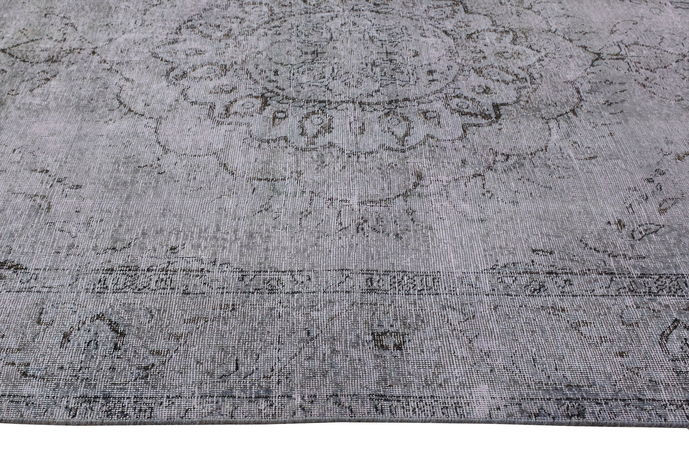 Vintage Overdyed Persian Rug – Dove Mirage