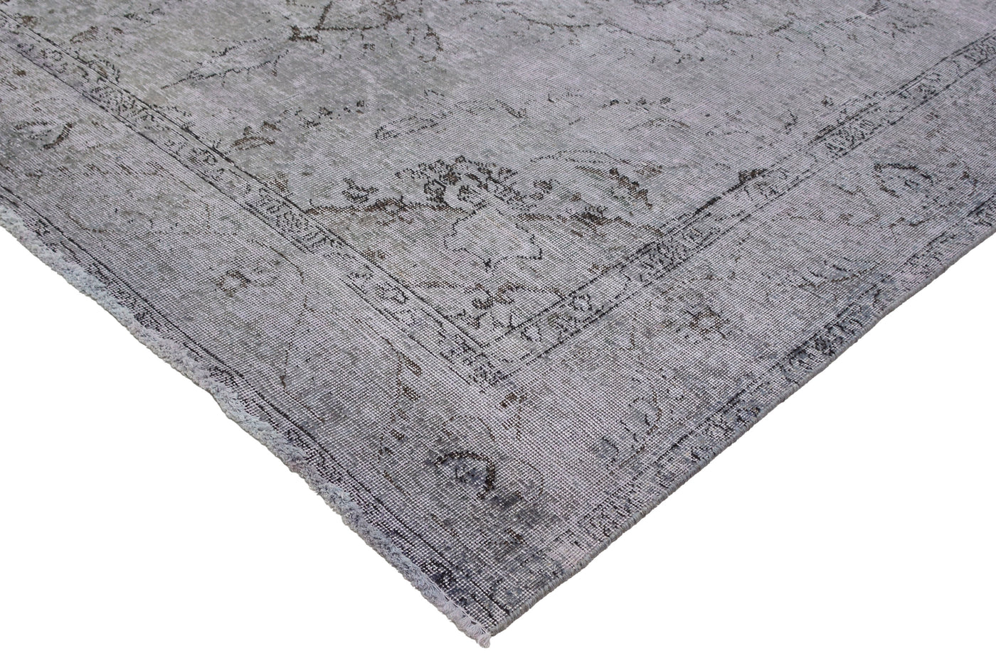 Vintage Overdyed Persian Rug – Dove Mirage