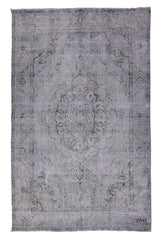OVERDYED Vintage Persian Rug, 197 x 285 cm