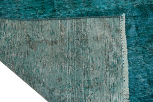 OVERDYED Vintage Persian Runner, 98 x 250 cm