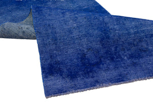 OVERDYED Vintage Persian Runner, 93 x 376 cm