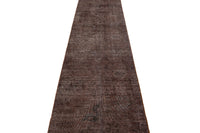 OVERDYED Vintage Persian Runner, 84 x 380 cm