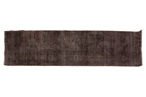 OVERDYED Vintage Persian Runner, 84 x 380 cm