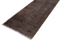 OVERDYED Vintage Persian Runner, 84 x 380 cm
