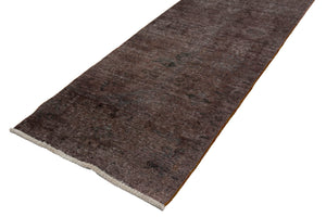 OVERDYED Vintage Persian Runner, 84 x 380 cm