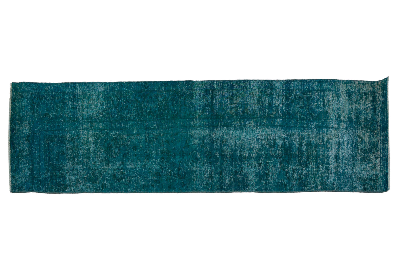 OVERDYED Vintage Persian Runner, 85 x 365 cm