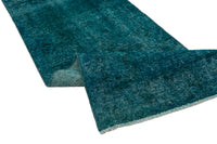 OVERDYED Vintage Persian Runner, 85 x 365 cm