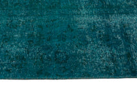 OVERDYED Vintage Persian Runner, 85 x 365 cm
