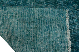 OVERDYED Vintage Persian Runner, 85 x 365 cm