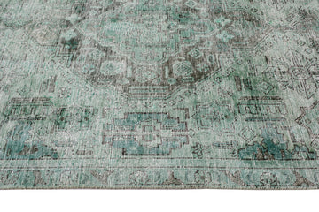 OVERDYED Vintage Persian Rug, 140 x 232 cm