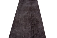 OVERDYED Vintage Persian Runner, 108 x 380 cm