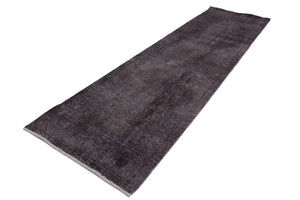OVERDYED Vintage Persian Runner, 108 x 380 cm