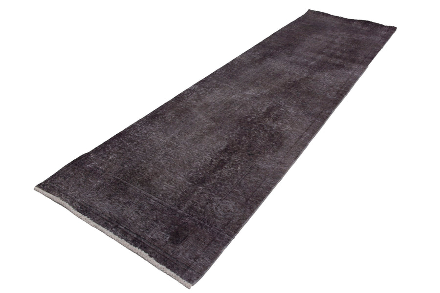 OVERDYED Vintage Persian Runner, 108 x 380 cm