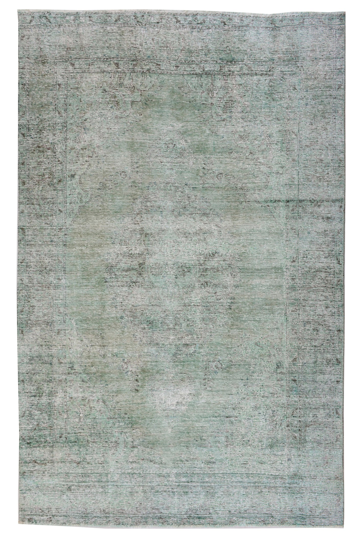 Vintage Overdyed Persian Rug – Alabaster Patina