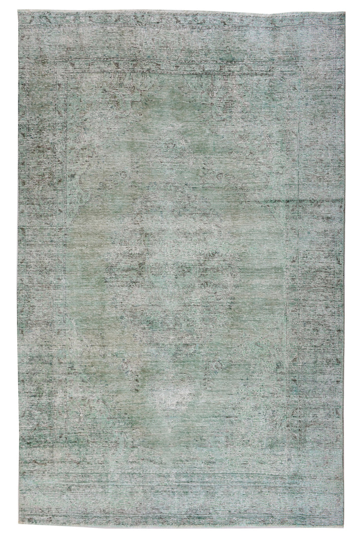 Vintage Overdyed Persian Rug – Alabaster Patina
