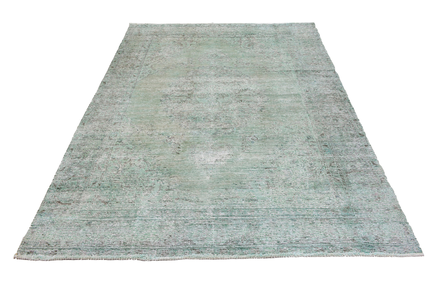 Vintage Overdyed Persian Rug – Alabaster Patina