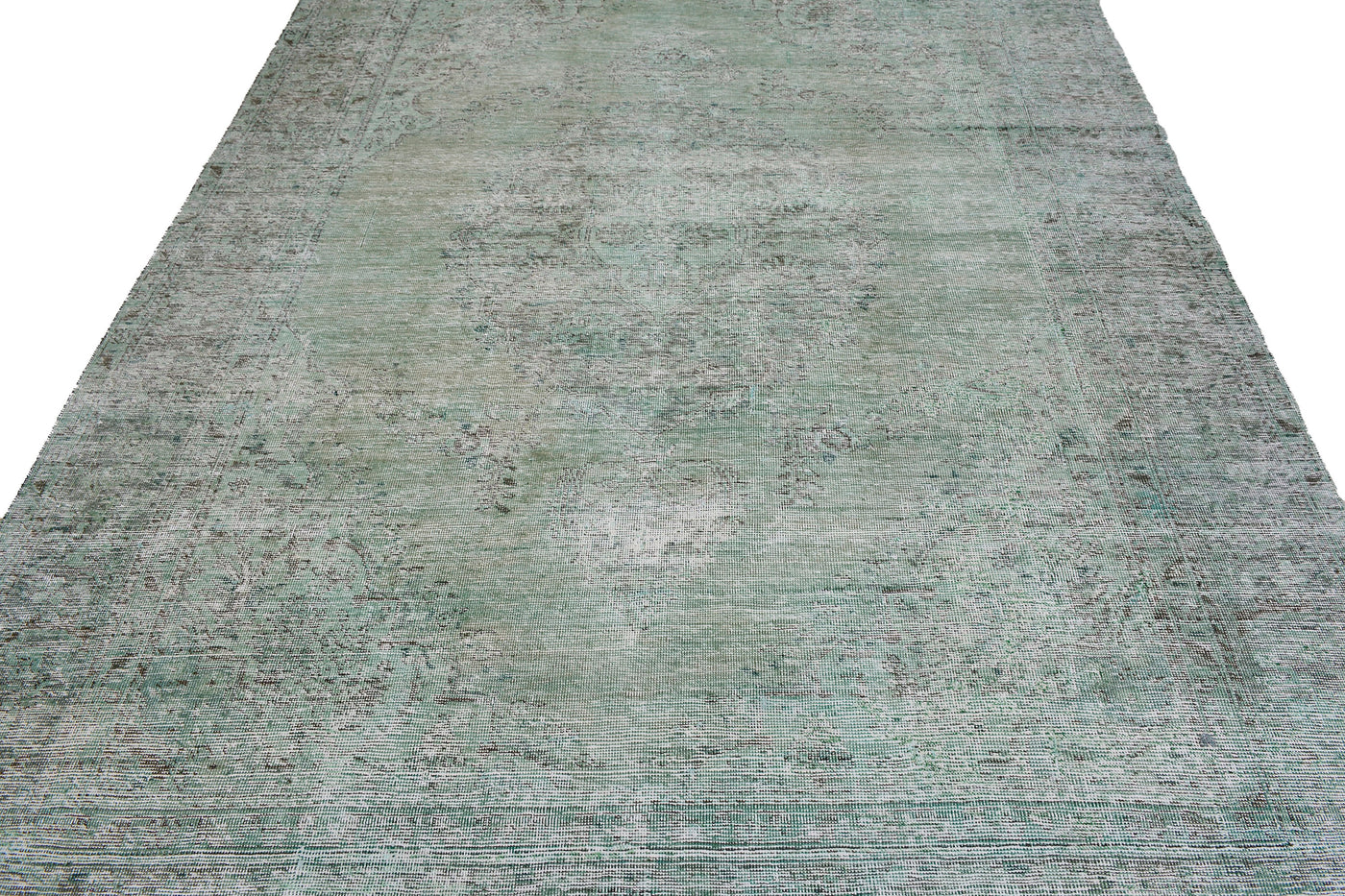 Vintage Overdyed Persian Rug – Alabaster Patina