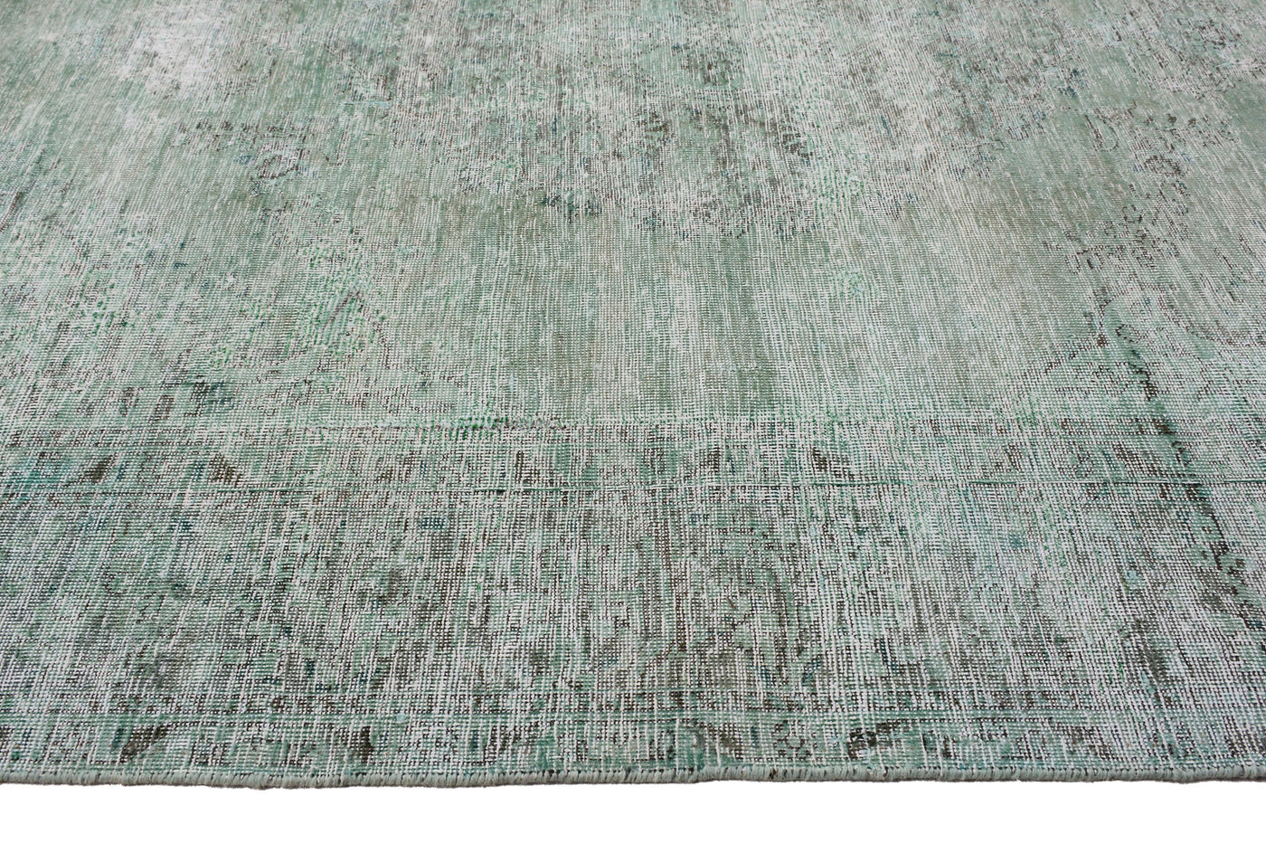 Vintage Overdyed Persian Rug – Alabaster Patina
