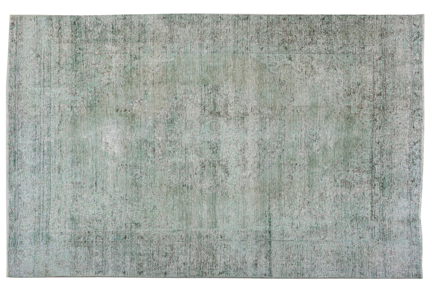 Vintage Overdyed Persian Rug – Alabaster Patina
