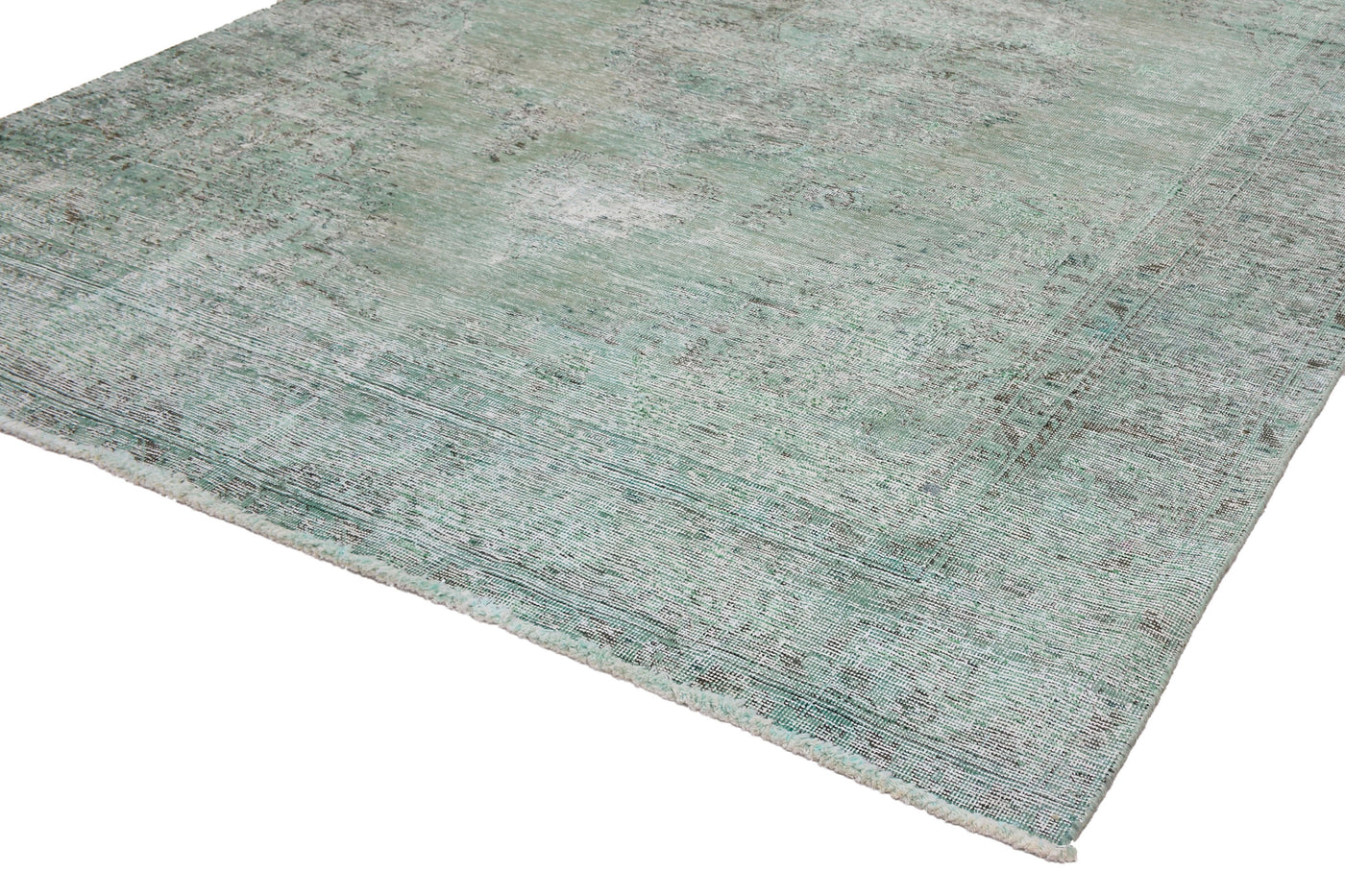 Vintage Overdyed Persian Rug – Alabaster Patina