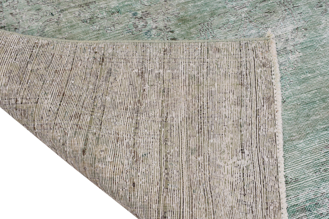 Vintage Overdyed Persian Rug – Alabaster Patina