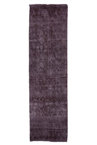 OVERDYED Vintage Persian Runner, 97 x 368 cm