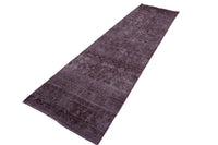 OVERDYED Vintage Persian Runner, 97 x 368 cm